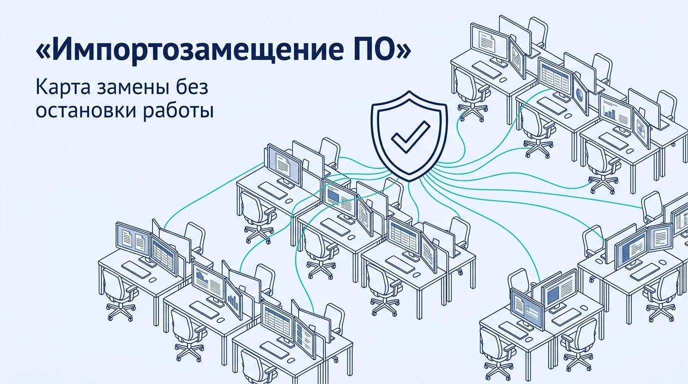 Импортозамещение ПО: карта замены без остановки работы